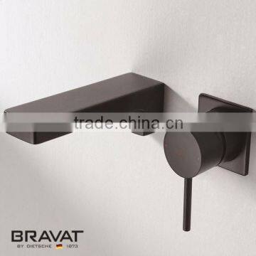 Black wall mounted faucet abrasion resistance chrome plated F86061K-B                        
                                                Quality Choice