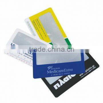 Plastic Business Cards Promotional Magnifying Credit Card Magnifier photo-3