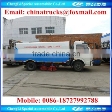 Famous dongfeng FRK road sweeper truck for sale 3300mm