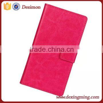 China supplier leather case cover for xiaomi redmi note multi color optional