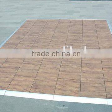 Interlocking PP PVC floor Wood Look Laminate PVC Plastic Flooring dance floor                        
                                                Quality Choice
                                                    Most Popular