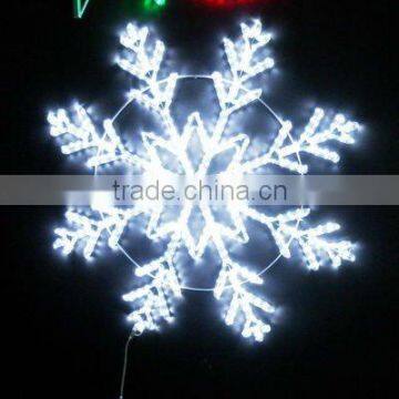 Christmas Decorative Snow Rope Light Motif 2d