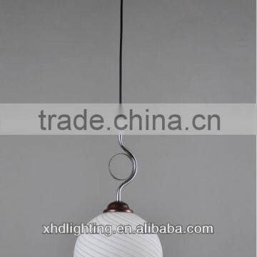 White glass single pendant lighting