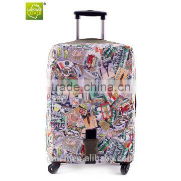 Durable luggage cover WATERPROOF suitcase cover protective cover suitcase cover both OEM and fresh selling so many prints