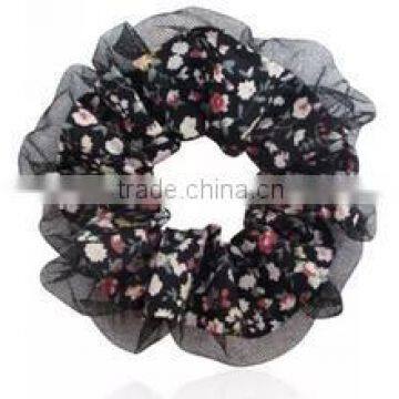 print lace scrunchy for girl hotselling product