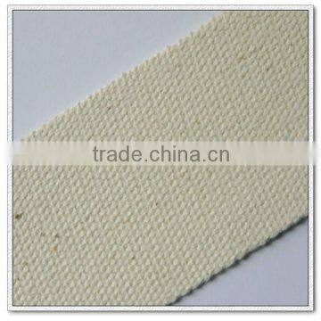 57mm white natural cotton webbing,high quality cotton webbing