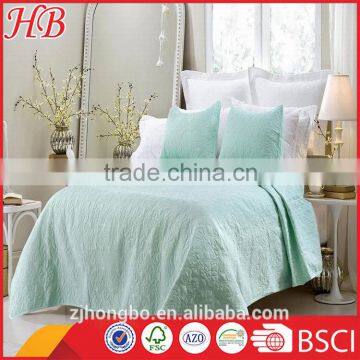 High Quality Microfiber Fabric Quilt Comforter Set,3pcs Solid Comforter Sets With Quilting, Cheap Microfiber Comforter Set photo-3