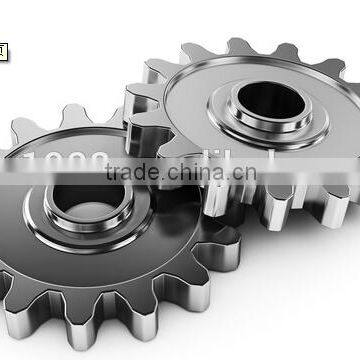 teeth hardebed steel sprocket gear