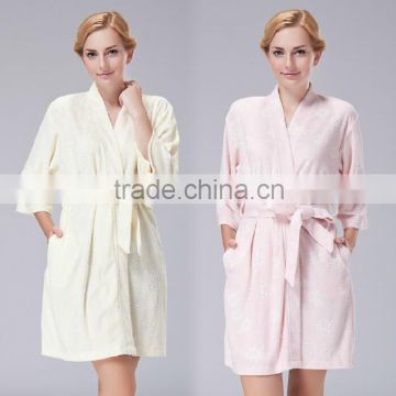 sexs delicates kimono waffle weave bath robe