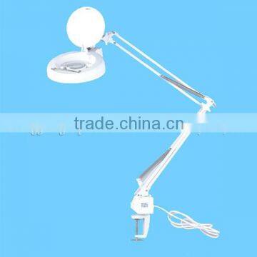 table lamp magnifier/magnifying lamp with base/portable magnifying lamp