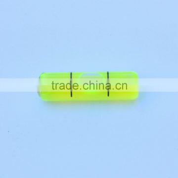Yellow Double line tube Glass Level