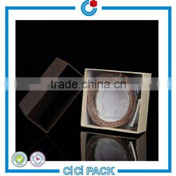 Promoting customized cardboard paper delicate grey board drawer gifts belt boxes