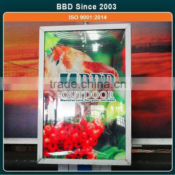 Professional pretty nice most popular light box signboard with pole