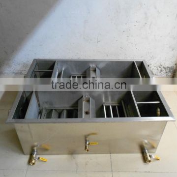 Oil and grease trap for Restaurant wastewater