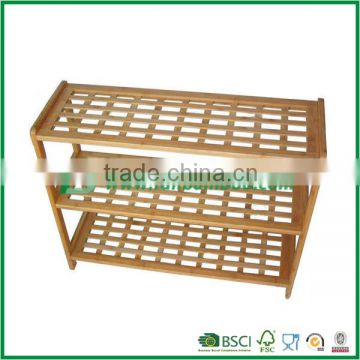 FB6-1004 Waterproof Bamboo Shoe Rack