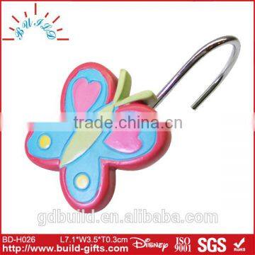 stainless steel curtain hooks/magnetic curtain hook/decorative curtain tieback hooks