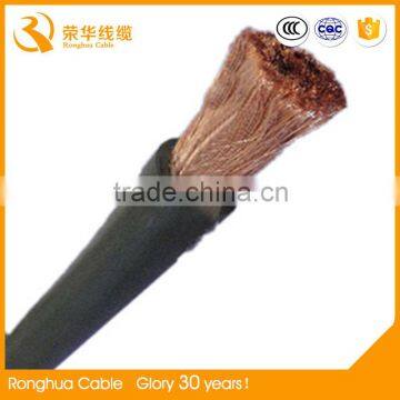 30 years rubber cable china manufacture flexible rubber copper electric welding cable
