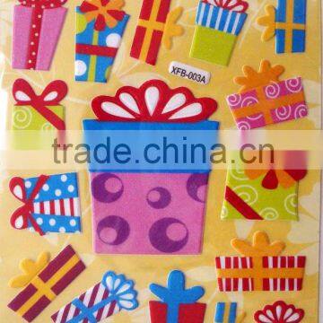 wholesale custom puffy sticker/ DIY Various Carton 3d Puffy Sticker