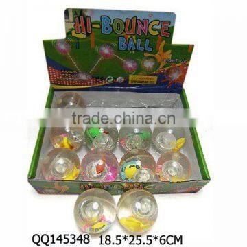 Bounce ball with light