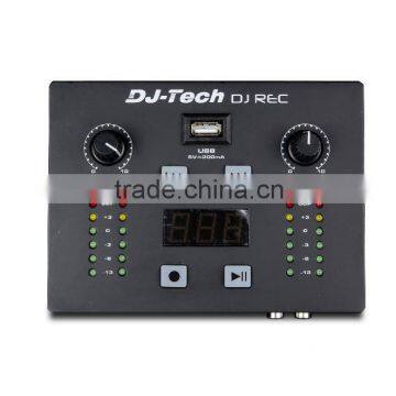 2016 Hot Sale New dj Software Stereo RCA Input and Output cd Player DJ Recording for DJ Scratch/mapping Music Video Recorder