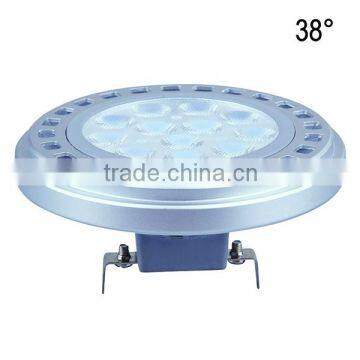 AC DC 12V LED AR111 G53 silver 10w spotlight AL smd 2835