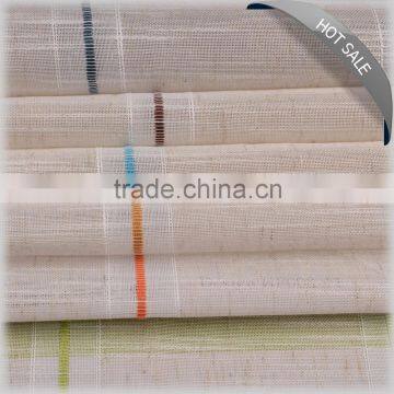 2016 Most Popular Colorful Organza With Lines Curtains