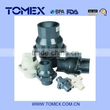 New material PVC swing check valve one way and two way