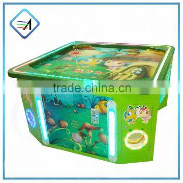 Children Amusement Park Equipment I Love Cumballs 4 Person Air Hockey Table Coin Pusher Machine For Sale