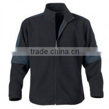 Popular style men's fleece jacket 2014 black