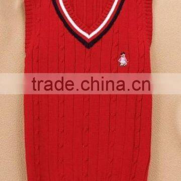 Boy's School Uniform Sweater V Neck photo-2