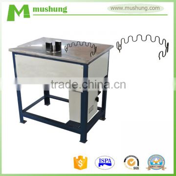 Sofa spring S shape 90 degree bending machine