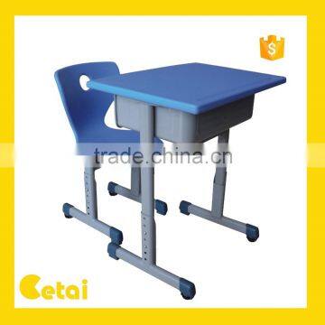 Standard size of school furniture student desks and chair