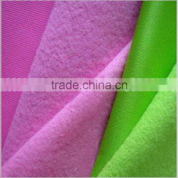 100 polyester golden velvet track suit fabric