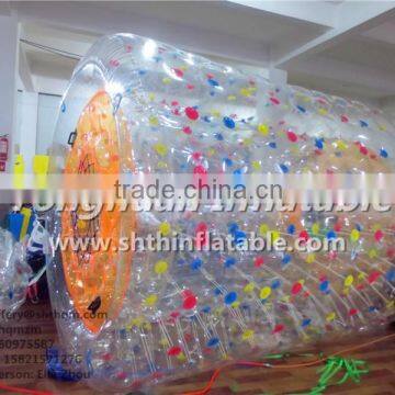 inflatable colorful roller infflatable water roller