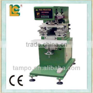 China Double head Sealed Ink Cup tampo printing machinery LC-PM1-100/2T