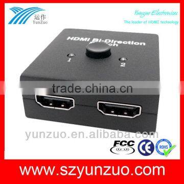 HDMI 2 ports Bi-Direction Switch 2x1 3D support