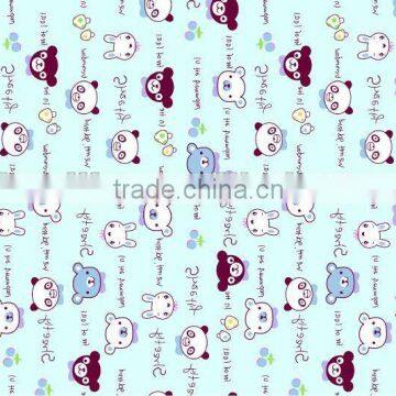 100% polyester baby bedding fabric