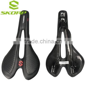 MTB Bike Seat Leather Bicycle Saddle Comfort Carbon Fiber Bike Saddle