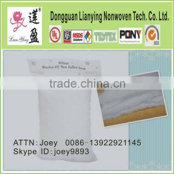 Snow blanket for christmas decoration