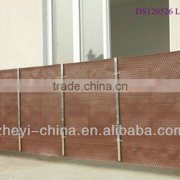 Cover mat-synthetic rattan balcony shades