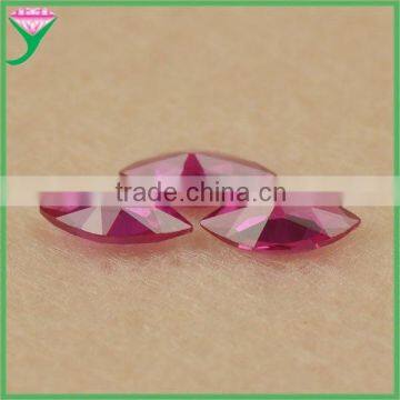 cheap price per carat 5# Marquise cut artificial corundum