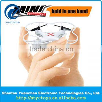 2.4G 3D rotation mini remote control drone pocket UFO quadcopter 30M to 50M control distance