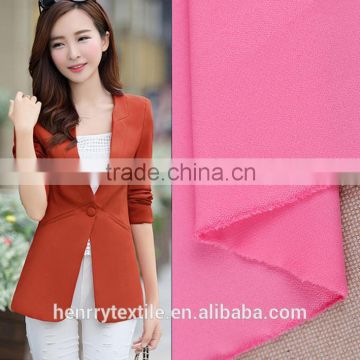 100%polyeste irregular dyeing elastic chiffon fabric for suits and pants