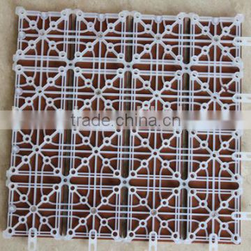 cheap price wood plastic decking/wpc tiles