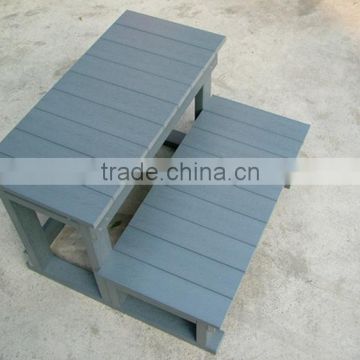 Small size skid proof hot tub steps