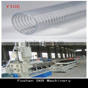 SKR machinery ABS PVC single wall corrugated pipe machine