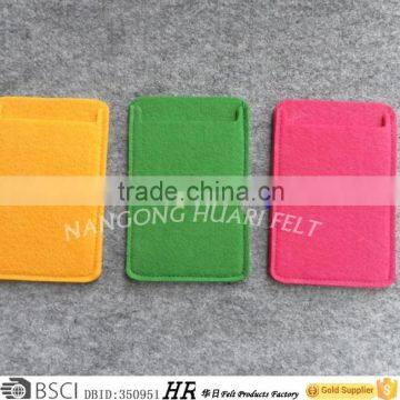 polyester felt card holder