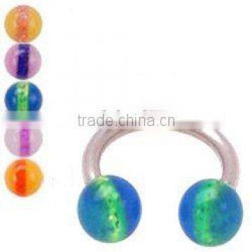 Fashion Jewerly,UV Circular Barbells