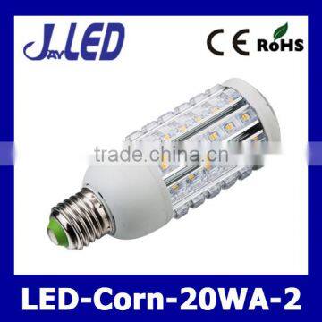 20w led corn bulb light e27 aluminum body CE ROHS