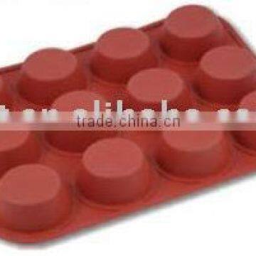 12 cavities Silicone Cake Molds